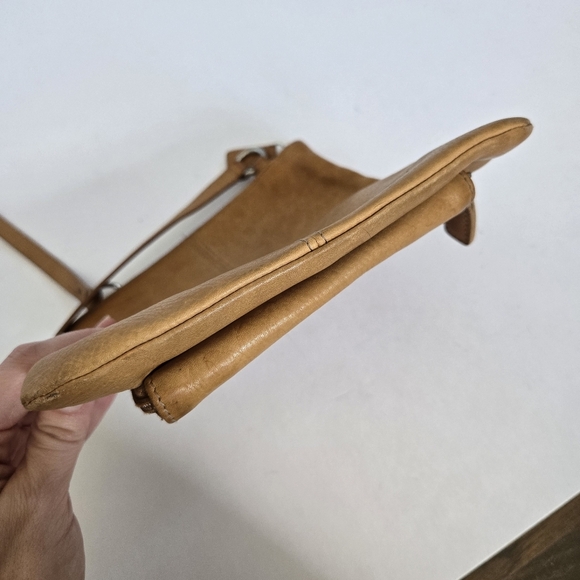 Fossil Brown Leather Crossbody Small Wallet Bag with Small Pouch - Picture 6 of 8